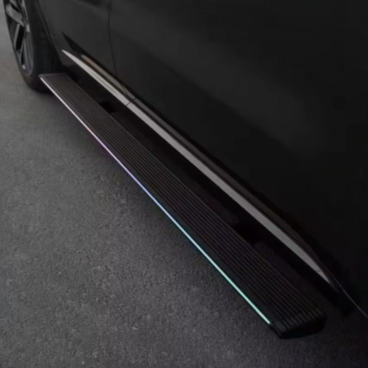 Electric Side Steps with LED - Jetour G700 | درج جانبي كهربائي