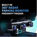 360° 4CH GPS Dash Cam 4K | كاميرا سيارة 360°