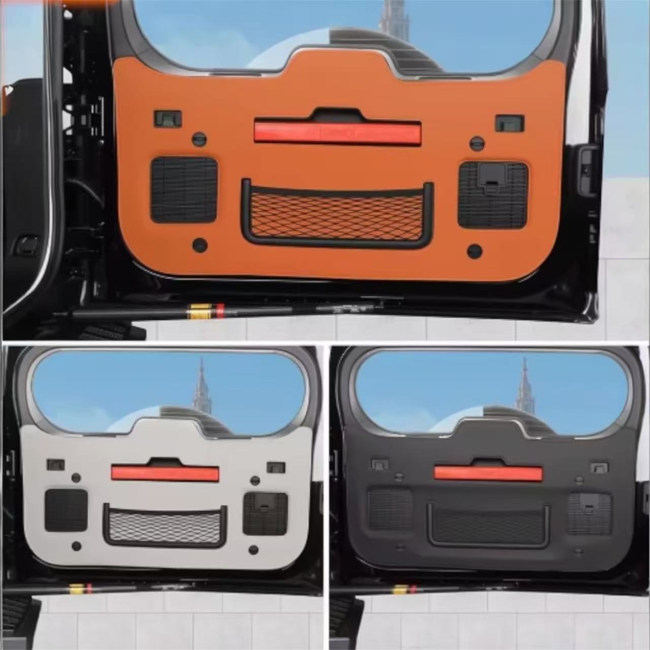 Leather Trunk Protection Pad - Jetour G700 | حماية جلدية للشنطة