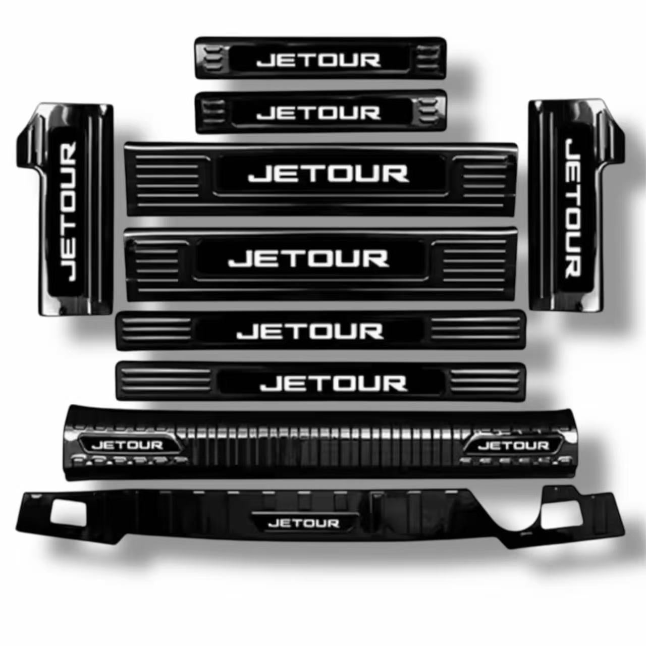 Door Sill Threshold Kit Jetour T2 | طقم عتبات الأبواب ستيل
