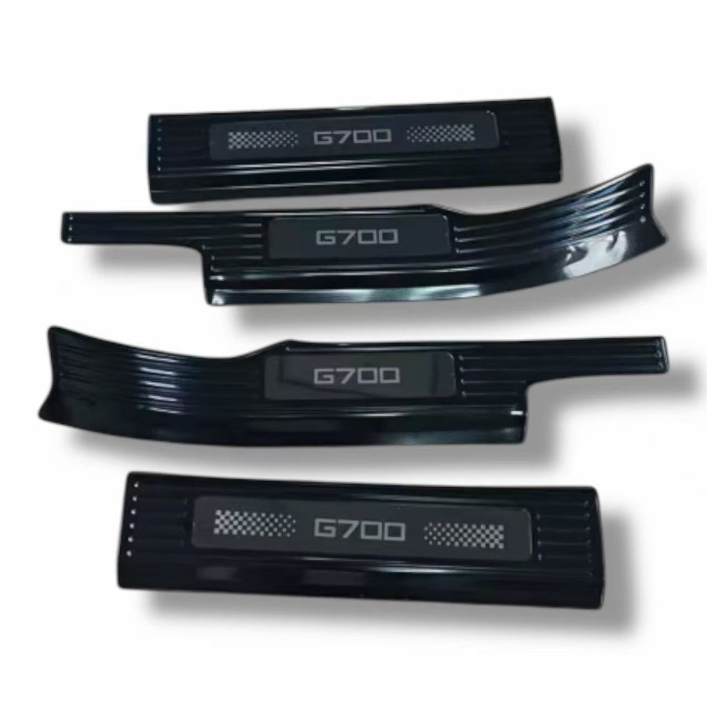Stainless Steel Door Sills - Jetour G700 | حماية عتبات ستانلس
