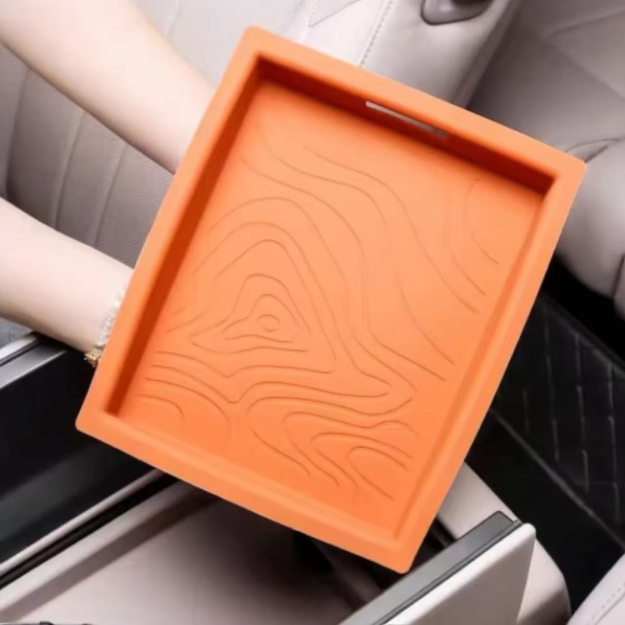 Armrest Tray Storage Pad - Jetour G700 | ربلة درج مسند