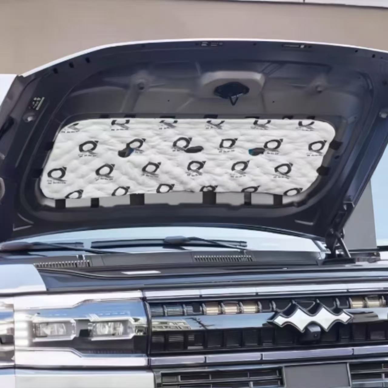 Hood Sound Insulation - BYD Leopard 5 | عازل صوت غطاء محرك