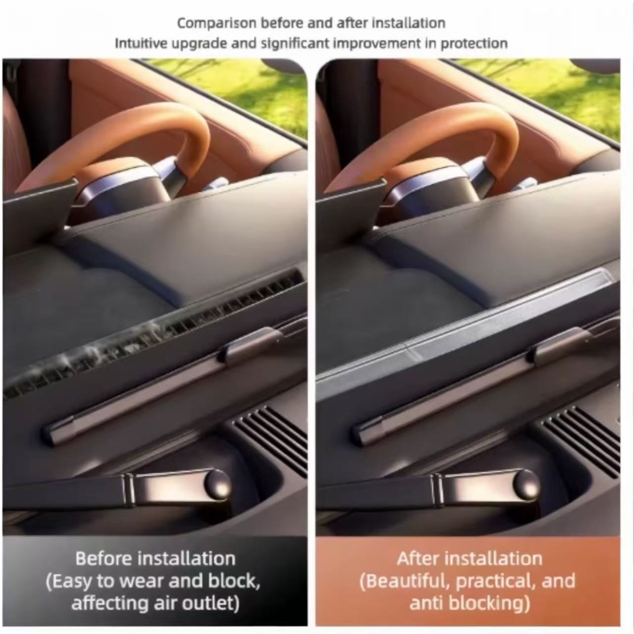 AC Vent Protection Cover ICAR V27 | غطاء حماية فتحات التكييف