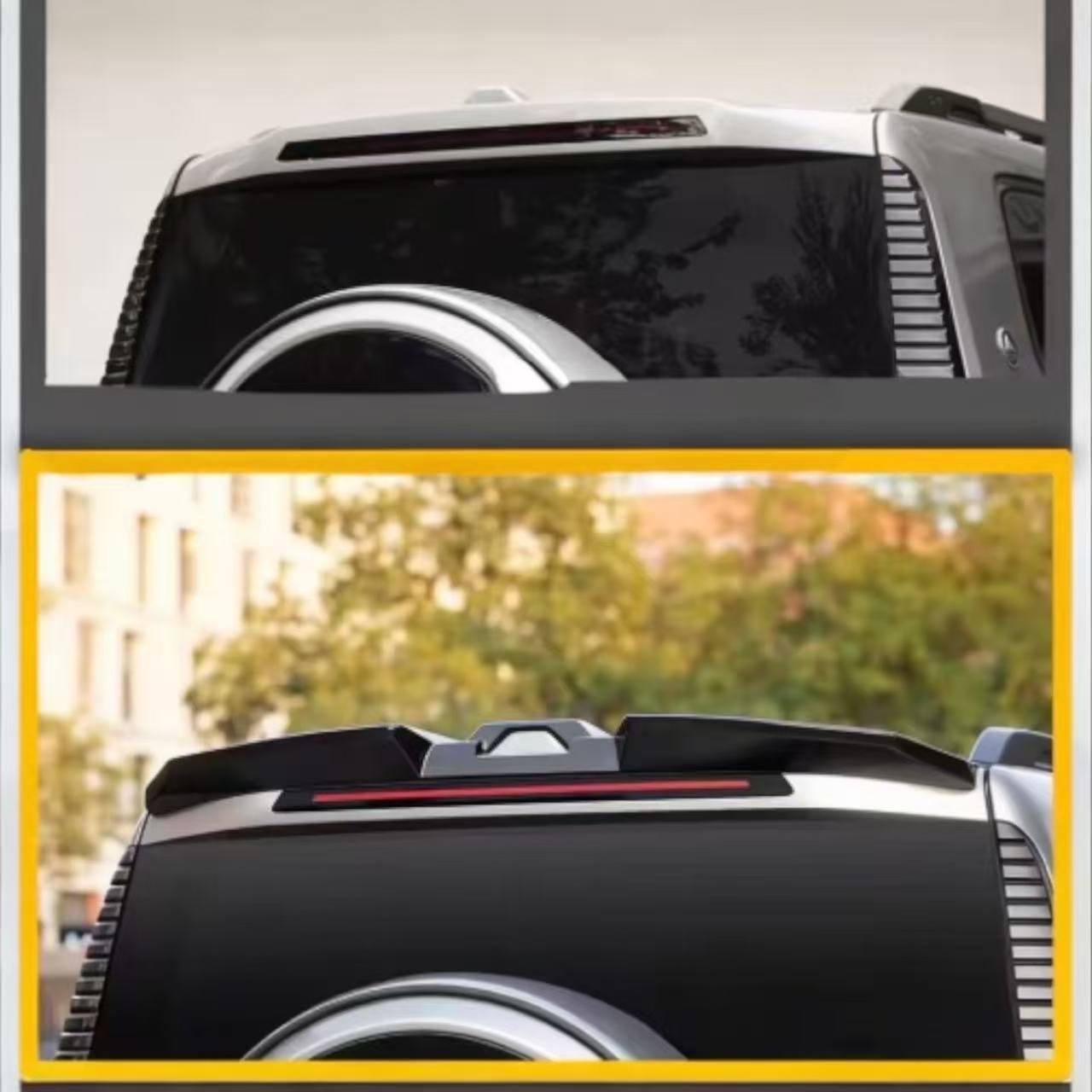 Blade Style Roof Spoiler - Jetour G700 | جناح سقف رياضي