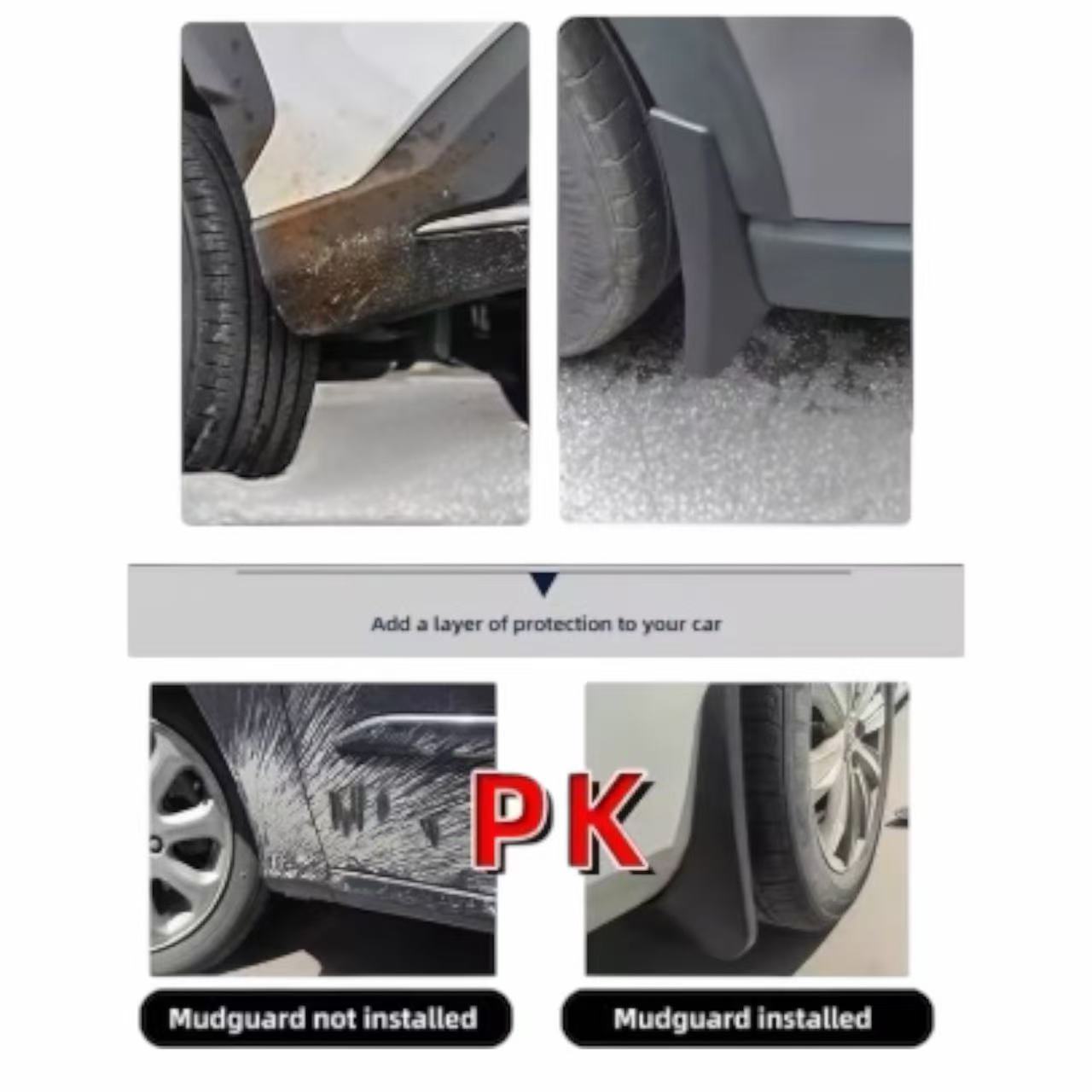 Mudguard Wheel Arch Cover - Jetour G700 | نسافات عجلات