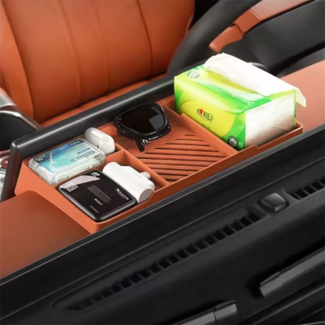 Center Console Storage Box - Jetour G700 | صندوق تخزين كونسول
