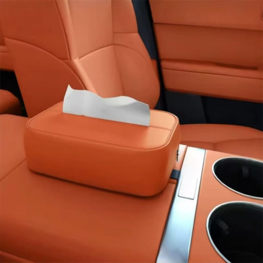 Leather Tissue Box - Jetour G700 | علبة مناديل جلدية