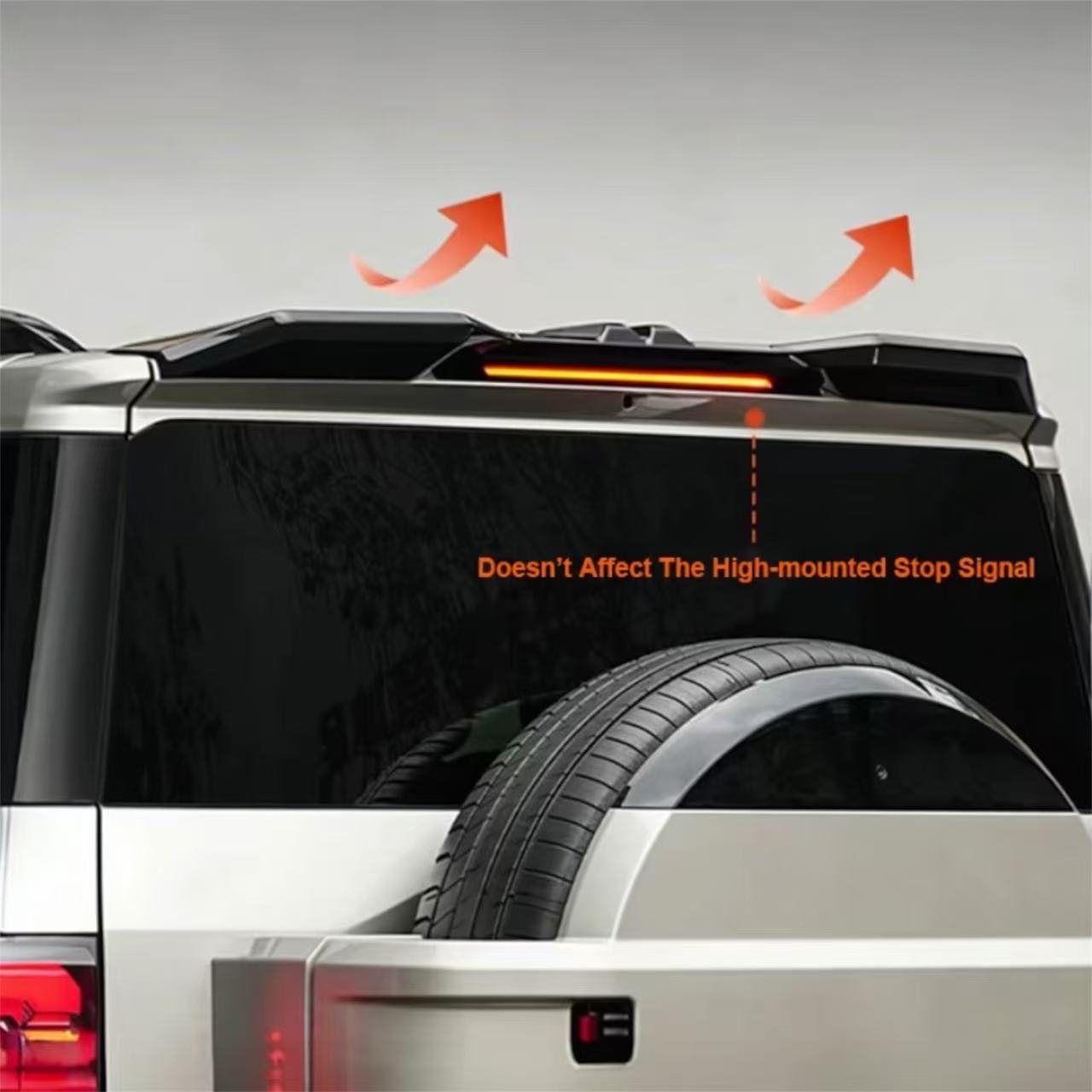 Rear Roof Spoiler BYD Leopard 8 & Denza D8 | سبويلر خلفي رياضي