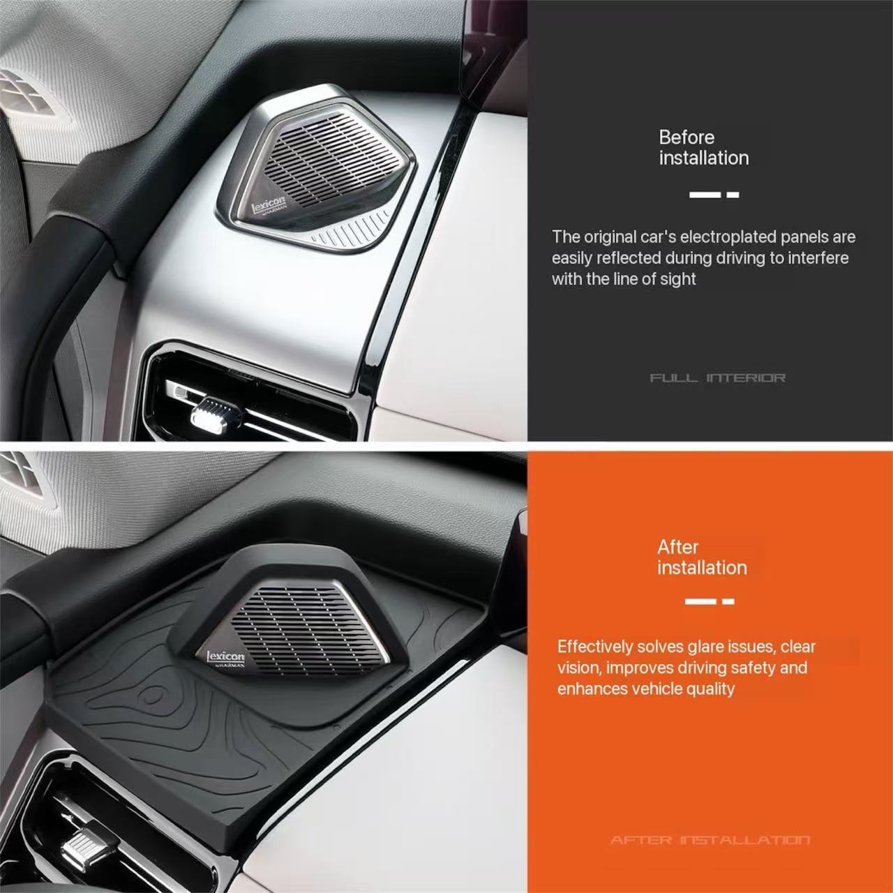 Speaker Sunshade Cover - Jetour G700 | غطاء سماعة سيليكون
