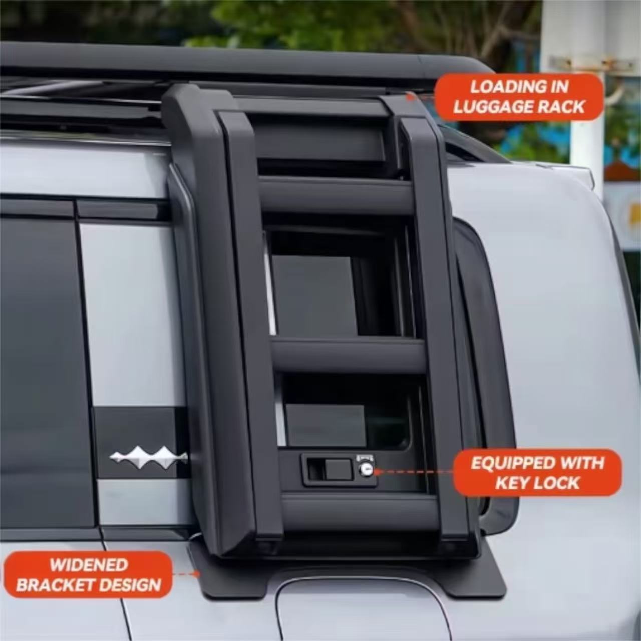 Foldable Side Ladder BYD Leopard 5 | سلم جانبي قابل للطي ليوبارد 5