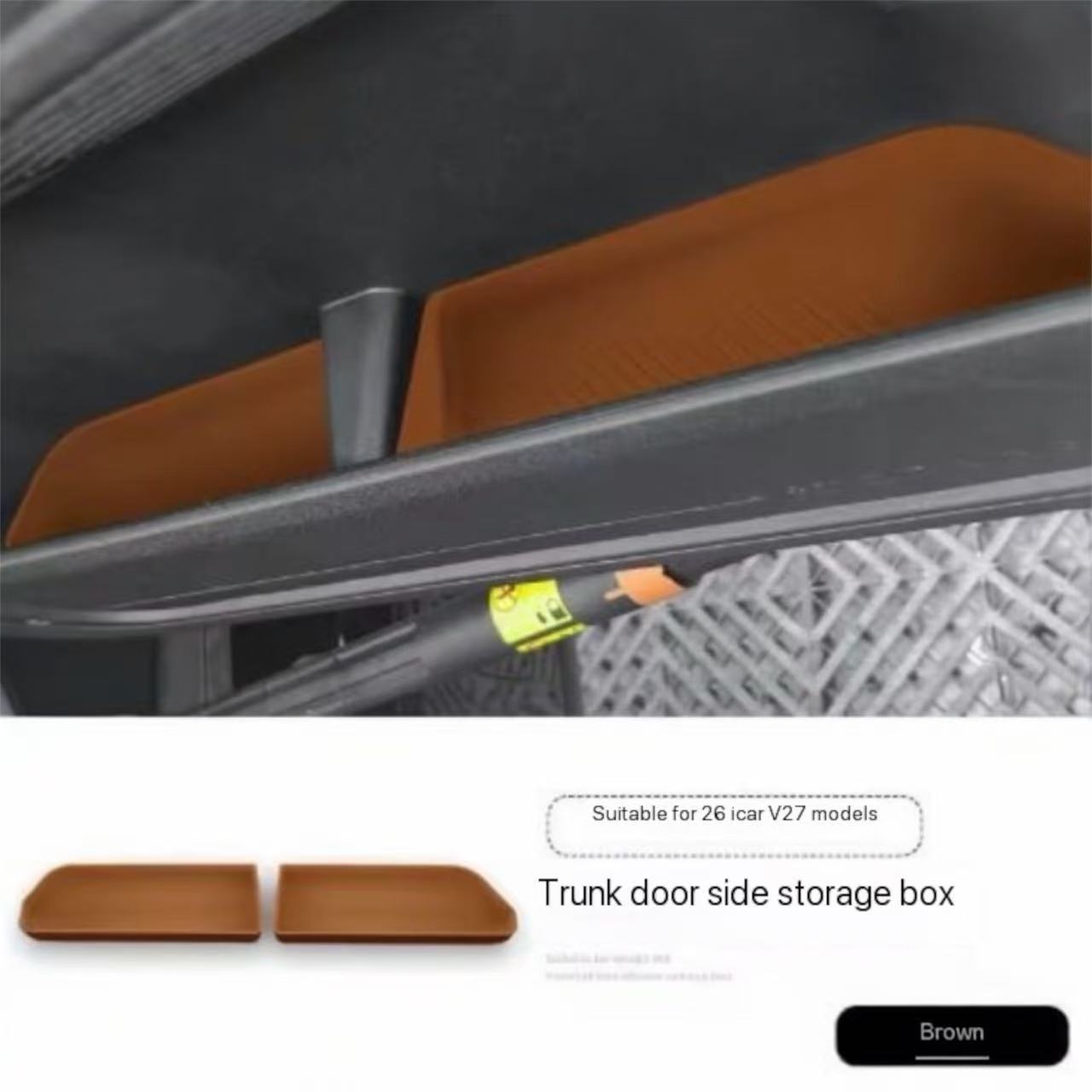 Trunk Door Storage Box Pad ICAR V27 | ربلة صندوق تخزين باب الشنطة الخلفي