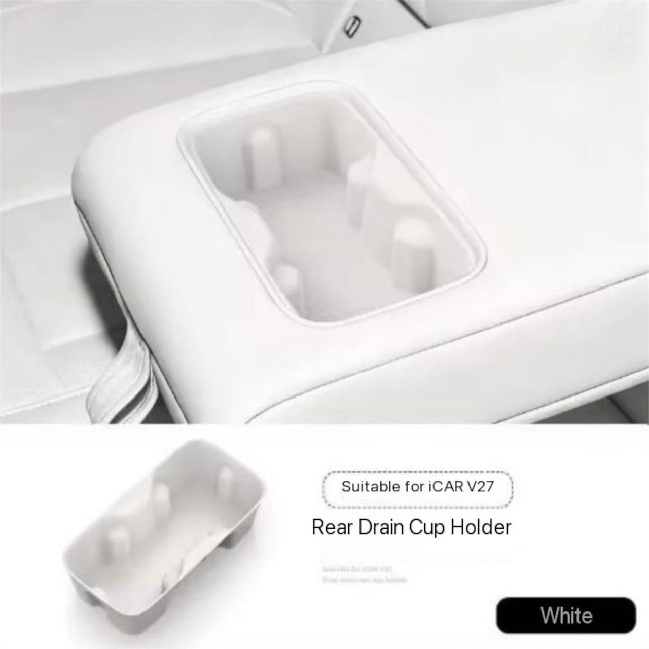 Rear Armrest Cup Holder Pad ICAR V27 | ربلة حامل أكواب مسند المقاعد الخلفية الوسطي