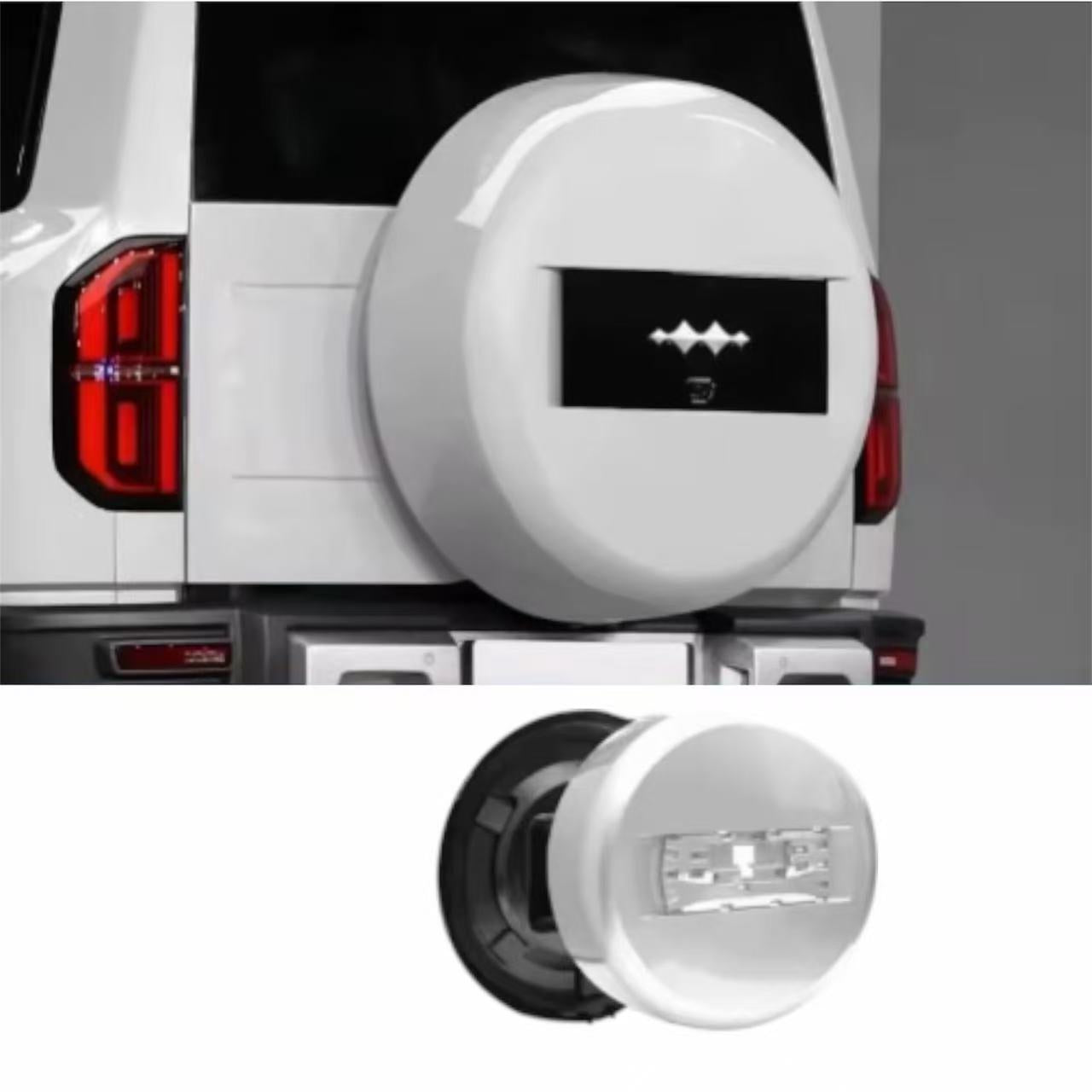 Spare Tire Cover 18" - BYD Leopard 5 | غطاء الإطار الاحتياطي