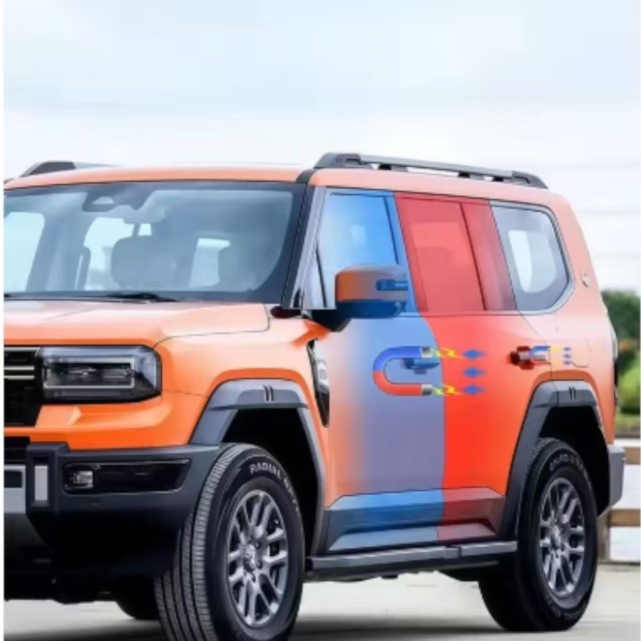 Electric Soft Close Door System 4 Doors - Jetour G700 | نظام شفط كهربائي