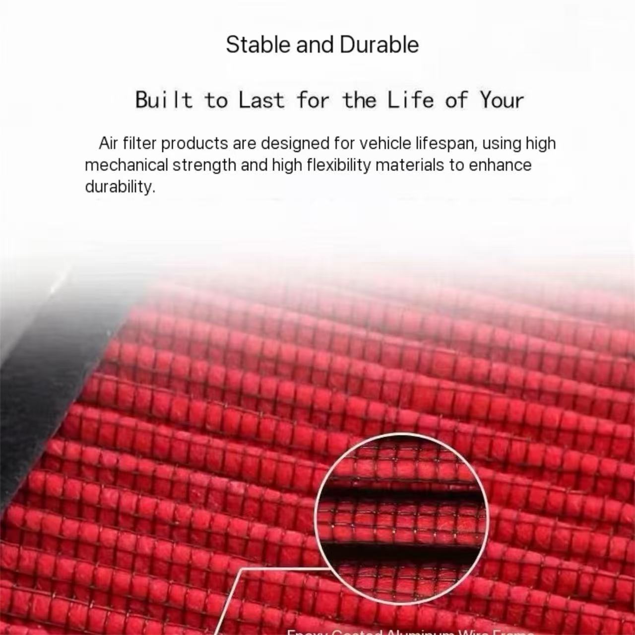 Air Filter for BYD Leopard 5 - Washable & Reusable | فلتر هواء