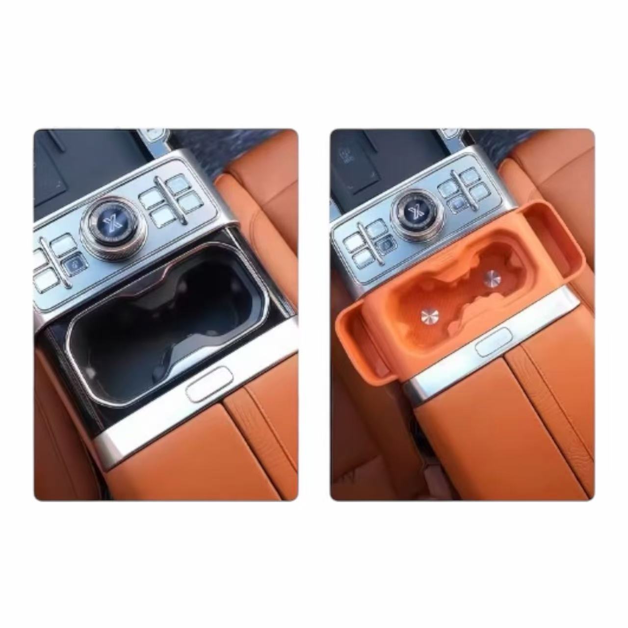 Silicone Cup Holder Pad - Jetour G700 | ربلة حامل سيليكون