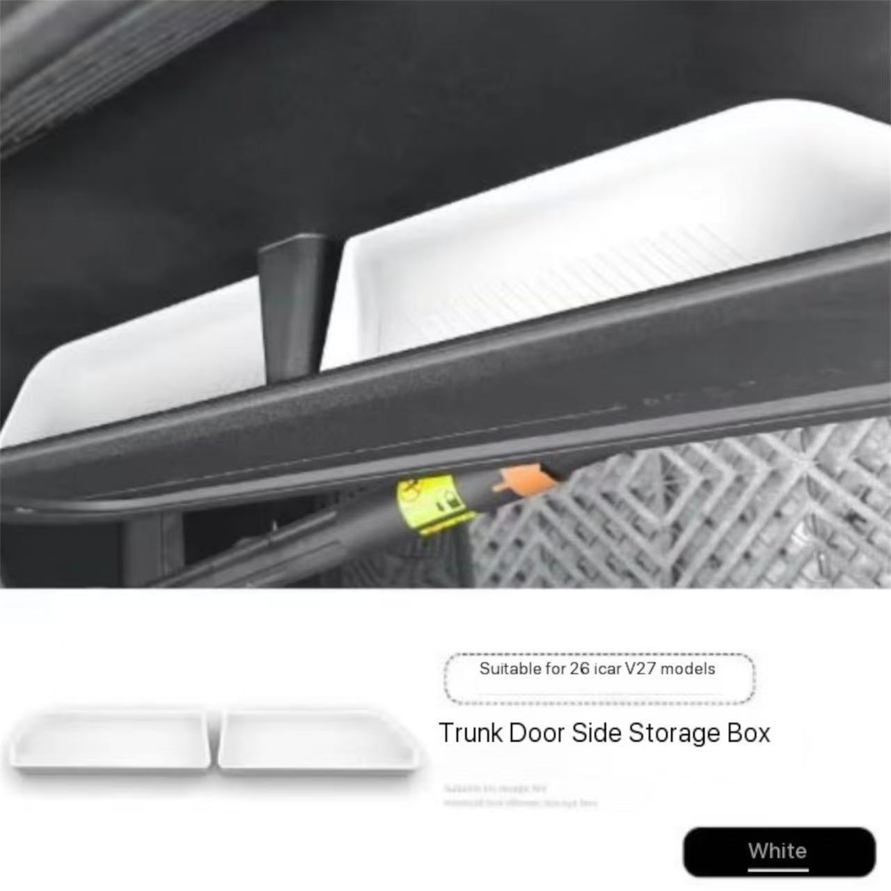 Trunk Door Storage Box Pad ICAR V27 | ربلة صندوق تخزين باب الشنطة الخلفي