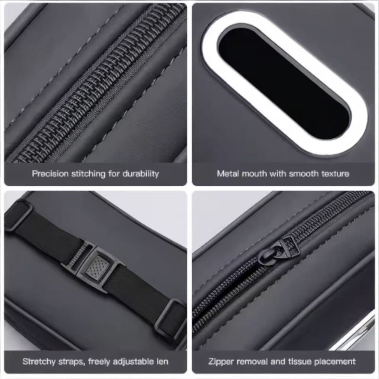 Leather Tissue Box Organizer - Tank 700 | صندوق مناديل جلد